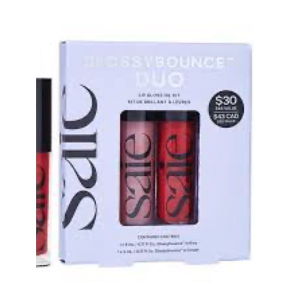 Saie Glossybounce Lip Gloss Oil Duo